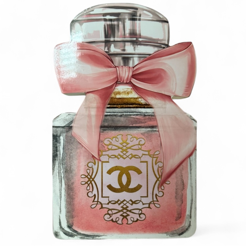 CHANEL PERFUME HOME 3D WOOD ACCENT DECOR - Picture 4 of 11